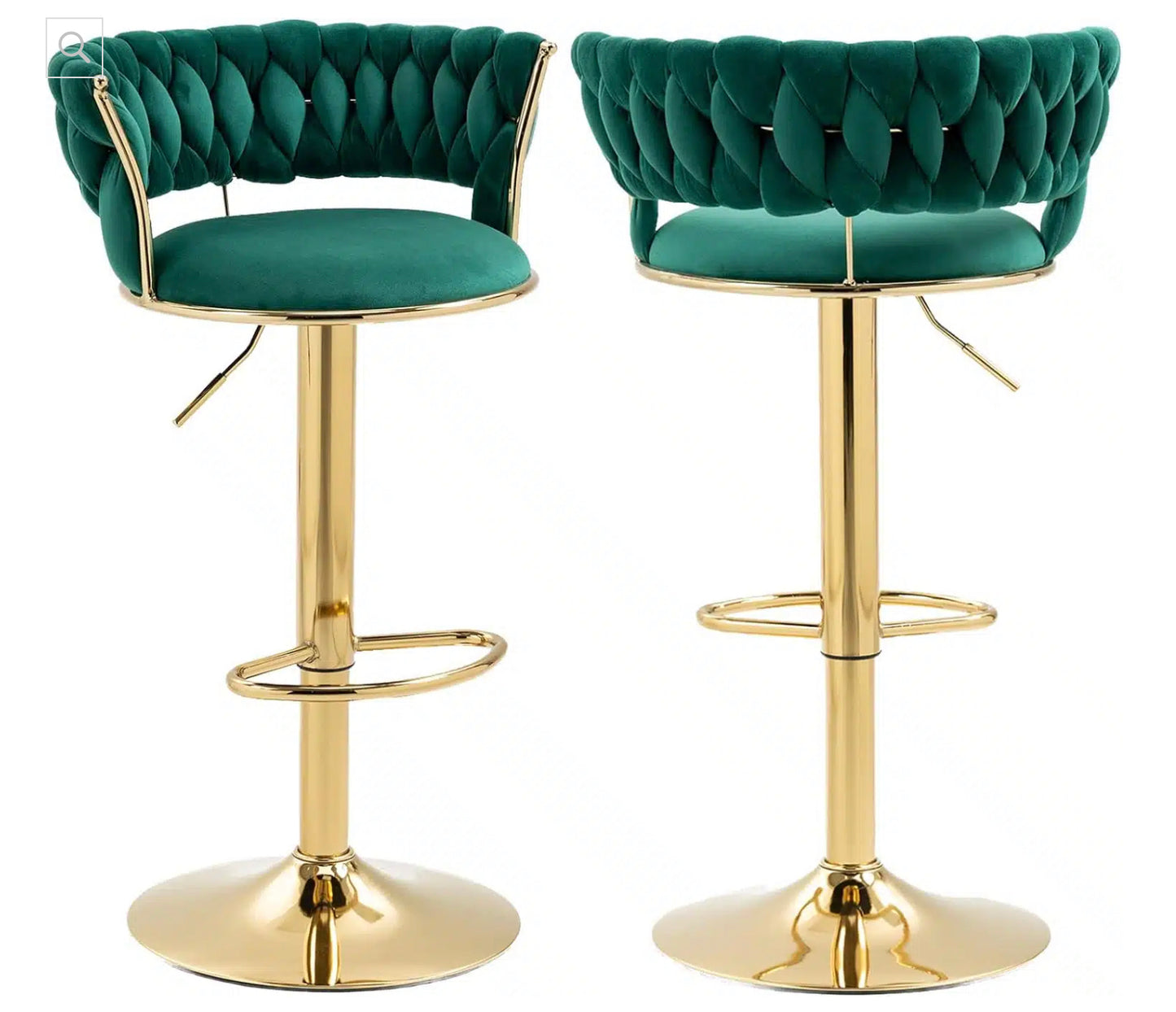 Modern Velvet Bar Stools