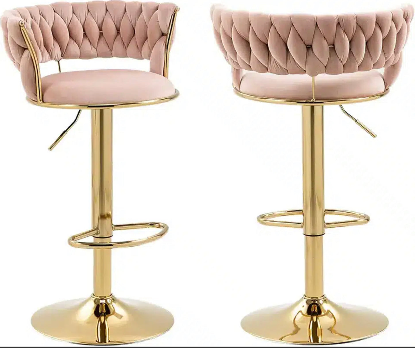 Modern Velvet Bar Stools