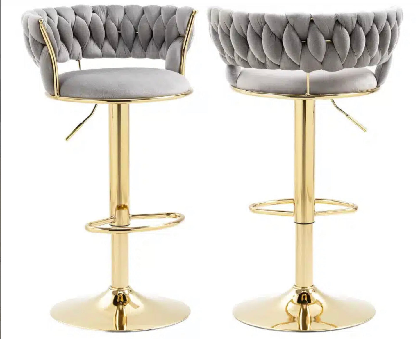 Modern Velvet Bar Stools