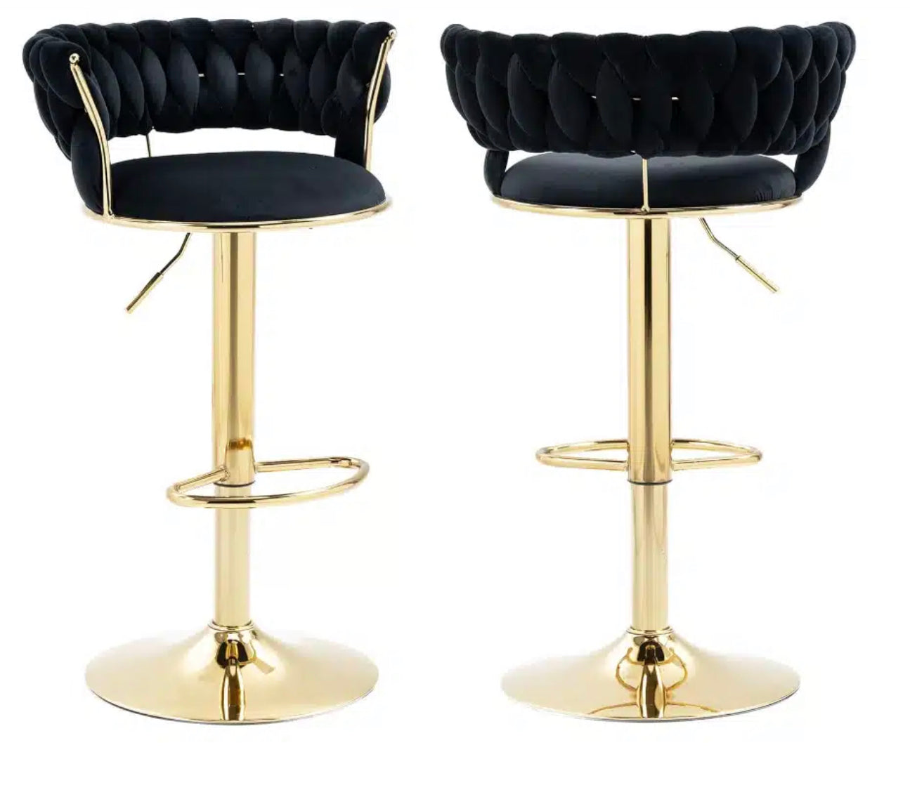 Modern Velvet Bar Stools